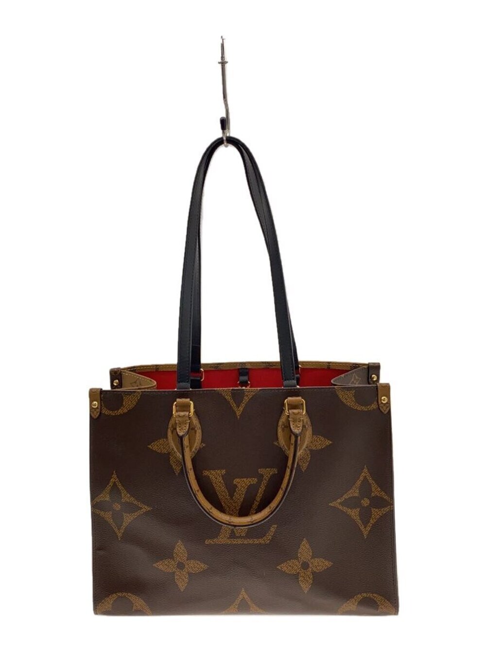 LOUIS VUITTON On The Go Monogram Giant Brown Leather